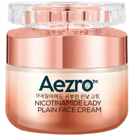 Aezro™ Hydratisierende Nicotinamid Creme für Strahlkraft und einen ebenmäßigen Hautton