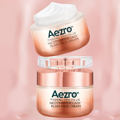 Aezro™ Hydratisierende Nicotinamid Creme für Strahlkraft und einen ebenmäßigen Hautton