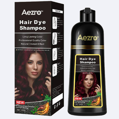 Aezro™ Instant Hair Color Shampoo